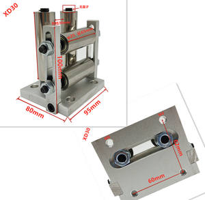 ארבעה-רולר חשמל כבל חוט מדריך רולר לפירוק, ברזל בסיס פלדה רולר GP traverse יחידה חוט כפול פיר ליניארי מדריך - Product Image 2