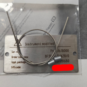 Componentes Electrónicos E+H Endress Hauser 8F3B25 X607A502000, Paquete de Aplicaciones de Concentración 8F3B25 E+H Endress Hauser Electron - Product Image 1