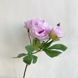 Lo-327 Phổ Biến Chất Lượng Cao OEM Lụa Hoa 2 Đầu Giả Hoa Mẫu Đơn Phun Nhân Tạo Hoa Cho Đám Cưới Vòm & Bảng Centerpieces - Product Image 6