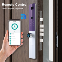 Cerradura Inteligente con Reconocimiento Facial para Hoteles y Apartamentos, Proyecto OEM ODM, WiFi, Huella Dactilar, Tarjeta, Contraseña, Cerrojo, Proveedor Mayorista