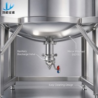 Cuve de mélange en acier inoxydable antidéflagrante, conçue sur mesure pour le traitement des liquides à base d'huile et de solvants