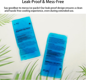 Paket es Gel panas & dingin yang dapat digunakan kembali untuk cedera nyeri nyaman-tujuan ganda kompres dingin & Pak panas perawatan yang ditargetkan Gel - Product Image 3