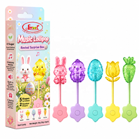 Op maat gemaakte OEM Bluetooth muziek lolly zingende snoepjes leuke kindersnack gepersonaliseerde smaak liedjes muziek lolly snoep