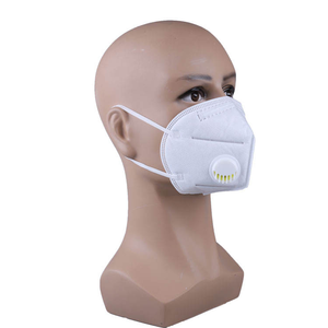 Masque anti-poussière KN95 <span class=keywords><strong>FFP2</strong></span> personnalisé avec valve, respirateur jetable 5 plis pour la protection industrielle et extérieure - Product Image 5