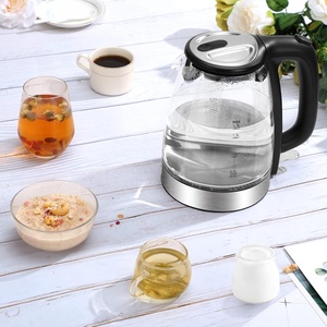 Bouteille d'eau chaude électrique sans fil en verre de haute qualité 1500W, classe énergétique A+, >2.0L, contrôle numérique de la température, automatique - Product Image 5