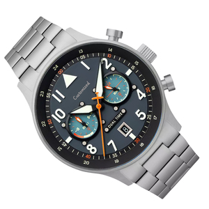 นาฬิกาข้อมือผู้ชาย Shi Ying Luxury Chronograph ระบบจับเวลา กลไกญี่ปุ่น ตัวเรือนสแตนเลส กระจกแซฟไฟร์ กันน้ำ - Product Image 2