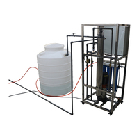 Système de Purification d'Eau par Osmose Inverse RO UV, Filtre à Eau Désalinisateur pour Eau Potable avec Taux de Désalinisation de 98 %