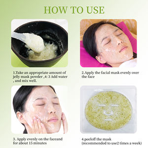 มาส์กเจลลี่ทำความเย็นและฟื้นฟูจาก Chusn สำหรับสปาร้านเสริมสวยผลิตภัณฑ์ดูแลผิวให้ความชุ่มชื้นและกระชับฉลากส่วนตัวที่กำหนดเองสูตรสารสกัดมิ้นท์ - Product Image 6