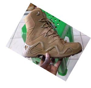 DFLW01 High Quality OD Green Sage Dark Brown Heavy Duty Ankle <b>Hiking</b> Shoes Mountaineer <b>Hiking</b> Tactical <b>Boots</b> Customized - Product Image 4