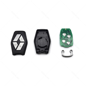 Telecomando Universale 433MHz per Allarme <span class=keywords><strong>Auto</strong></span> Cyclone Compatibile con Renault PT2240 PT2260 EV1527 Codice Fisso/Variabile 4 Pulsanti - Product Image 5