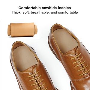 OEM Custom New Light Luxury Horsehide <b>Shoes</b> Goodyear Welt British Style Business Casual Comfort Soft Men's <b>Height</b> <b>Increasing</b> - Product Image 3