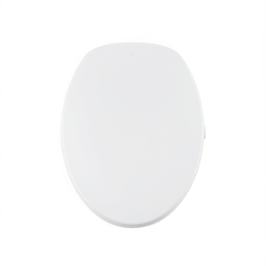 Asiento de inodoro para Astra Pantheon, blanco, con bisagras de lazo, 53 cm de largo, 38 cm de ancho - Product Image 3