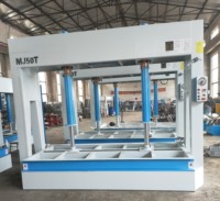 Presse à froid hydraulique HOLZH pour le travail du bois, la fabrication de meubles, des portes, des placards, du contreplaqué et du placage, 50T 100T