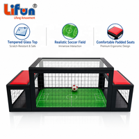 Jeu de football de table interactif LIFUN, jeu de subsoccer pour compétition en intérieur, pour parcs d'attractions et événements commerciaux