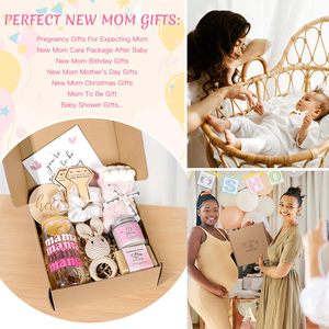 <span class=keywords><strong>Nouvelle</strong></span> <span class=keywords><strong>maman</strong></span> <span class=keywords><strong>cadeau</strong></span> panier bébé douche cadeaux <span class=keywords><strong>pour</strong></span> femmes amis attend <span class=keywords><strong>maman</strong></span> premiers cadeaux de fête des mères en gros - Product Image 2