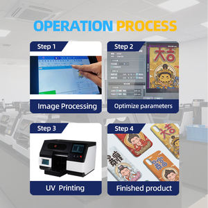 Stampante Inkjet Industriale ad Alta Velocità per Testine di Stampa UV DTF Flatbed e Roll-to-Roll, Inchiostro CMYK/<span class=keywords><strong>WV</strong></span>, per PVC, Carte d'Identità, Flex, di Piccole Dimensioni - Product Image 3