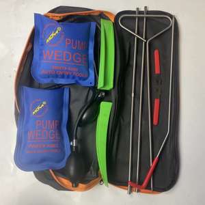 Kit d'ouverture d'urgence universel pour portières de voiture (8 pièces/sac) – Outil de déverrouillage en cas de perte de clé, pompe à air, accessoires de style automobile - Product Image 3