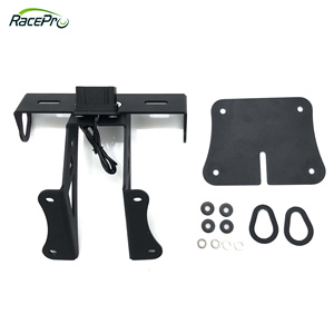 Soporte para matrícula de motocicleta RACEPRO, guardabarros trasero ordenado con iluminación LED para Yamaha YZF R3 R25, 2014-2022, 1, 2, 1, 2, 1, 2 - Product Image 6