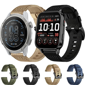 Correa de Repuesto de Nailon Resistente para Reloj Inteligente <span class=keywords><strong>Garmin</strong></span> <span class=keywords><strong>Venu</strong></span> X1, Correa de Liberación Rápida para Reloj Inteligente - Product Image 1