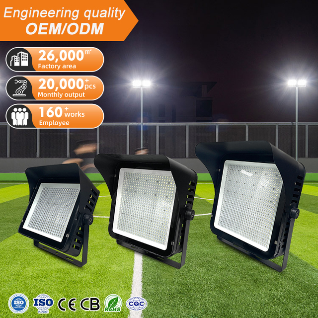 AORUITAI Outdoor Waterproof Football Stadium Led Flood Lamp 300W 400W 600W Tunnel Flood High Mast Light