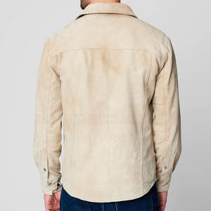 Ropa de color sólido, camisas de cuero para hombres, venta directa de fábrica, camisas de cuero para hombres para adultos - Product Image 3