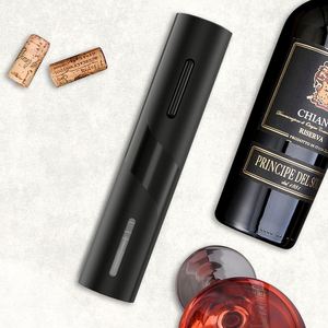 Trend 2024 New Automatic <b>Electric</b> Wine Opener Set One-Touch Corkscrew Bottle Opener <b>Kit</b> USB Rechargeable Plastic Material Gift - Product Image 3