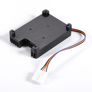 Módulo de Computação <span class=keywords><strong>Raspberry</strong></span> <span class=keywords><strong>Pi</strong></span> CM4 <span class=keywords><strong>4</strong></span> Radiador Dedicado com Ventoinha Velocidade Ajustável PWM Material de Liga de Alumínio Fabricado na China - Product Image 4