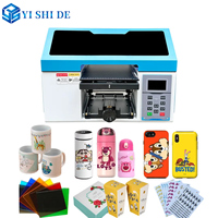 Printer UV Flatbed 6090 A1 Laris Manis Ricoh/DX5 Kecepatan Tinggi 50M/MENIT Label Logo 3D TPU Kustom untuk Botol Anggur Mewah