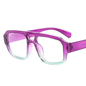 <span class=keywords><strong>Occhiali</strong></span> da Computer 2026 con Montatura Quadrata Sfumata Patchwork, <span class=keywords><strong>Occhiali</strong></span> da Donna Retrò con Doppio Ponte, <span class=keywords><strong>Occhiali</strong></span> con <span class=keywords><strong>Filtro</strong></span> <span class=keywords><strong>Luce</strong></span> <span class=keywords><strong>Blu</strong></span> - Product Image 6