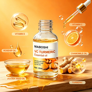 Масло куркумы Maboshi с шиповником для восстановления кожи, антиоксидантное, улучшающее эластичность, для массажа лица, сыворотка-масло с куркумой для ухода за кожей - Product Image 3