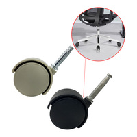 HUAWEI Roulettes noires Roulettes de meubles de chaise de taille standard