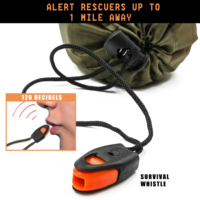 Baiyuheng portable petite tente survie d'urgence tube réfléchissant thermique kit d'abri tente de couchage