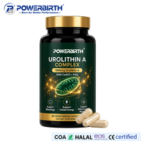 Fournisseur de poudre d'énergie cellulaire à 98% de pureté, marque privée, certifié GMP, capsules d'Urolithin A