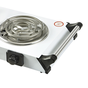 Meitong — <span class=keywords><strong>plaque</strong></span> chauffante électrique avec poignées, accessoire <span class=keywords><strong>de</strong></span> cuisine, offre spéciale, <span class=keywords><strong>deux</strong></span> brûleurs - Product Image 6