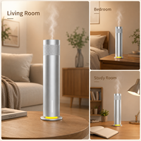 Mini diffuseur d'arômes intelligent sans fil électrique portable 120 ml sans eau pour la maison, l'hôtel et l'usage domestique