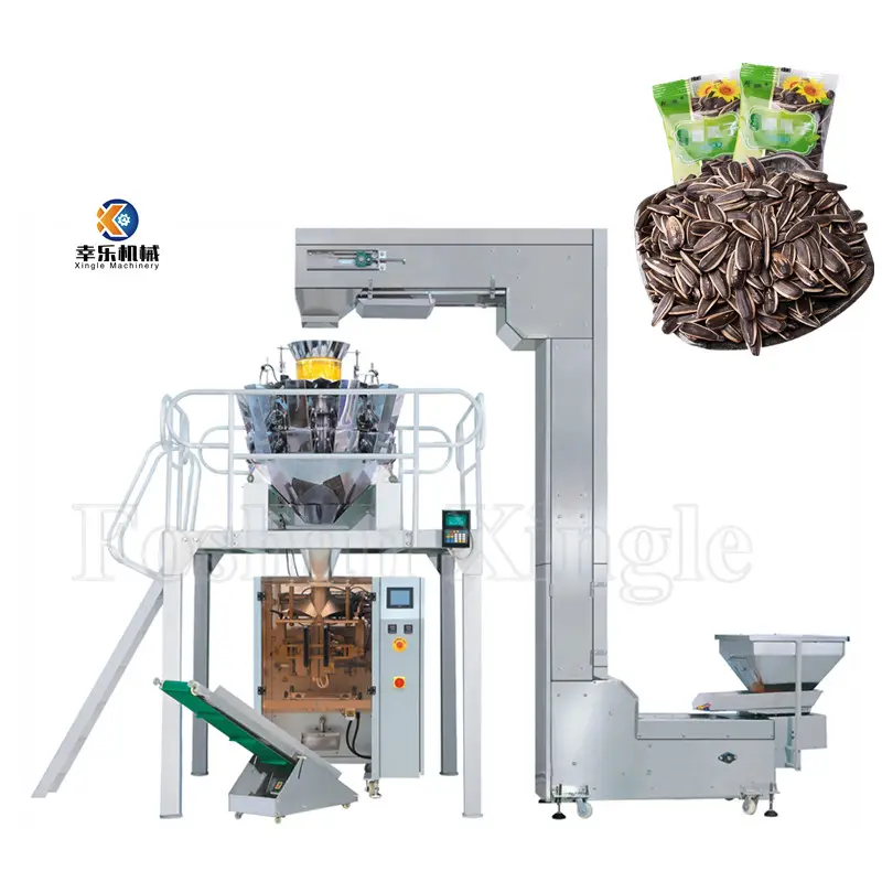 Detergent Powder 1Kg Salt Potato Chips Packing Weighing Scale And Packaging Machine Vertical