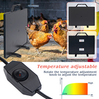 Plaque Chauffante Électrique à Température Réglable pour Poulailler de Ferme Avicole, en Vente