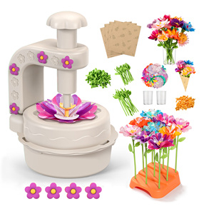Juguete Educativo Interactivo DIY: Máquina de Prensado de Flores de Tela para Aprender - Product Image 2