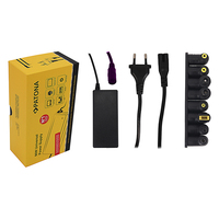 PATONA 90W Universal Power Supply untuk Notebook, Printer HI FI Musik Eksternal Hard Drive dengan 8 Colokan 18,5-20V