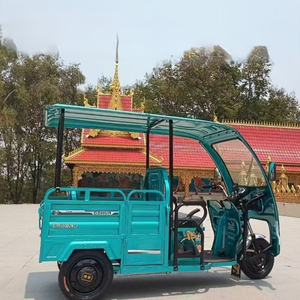 Triciclo Taxi de Dos Plazas KEYU con Tecnología de Vanguardia de 60V para el Transporte de Pasajeros con Toldo Parasol, Materiales Ecológicos KEYU 60V800 - Product Image 4