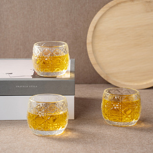 <span class=keywords><strong>Verre</strong></span> à shot rond mini vide de 80 ml, personnalisé pour bar, spiritueux, vodka, whisky, alcool - Product Image 2