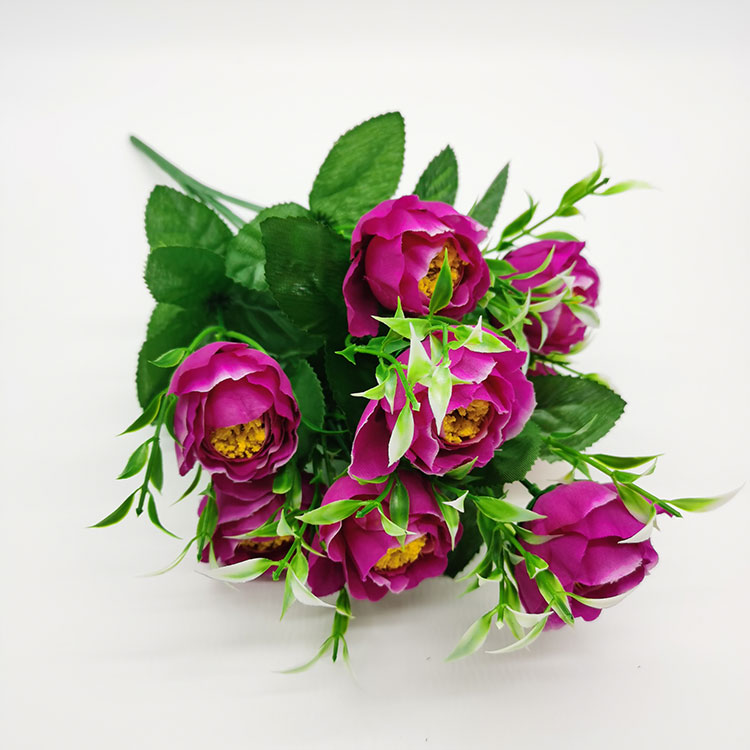 Artificial Rose Flowers Silk Flowers Rose Bunch - Yiwu Hangu Trade Co., Ltd. (Model: SC-YC12)