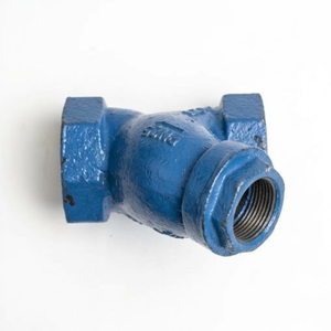Vanne filtrante industrielle en fonte de type Y, à bride et filetée, pour eau, huile et gaz - Product Image 1