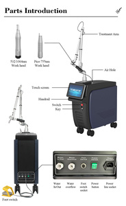 เครื่องเลเซอร์ Pico Q-Switched สำหรับลบรอยสัก ใช้งานง่าย เครื่องเลเซอร์ความงามสำหรับร้านเสริมสวยและสปา 3 ความยาวคลื่น 532 1320 1064 - Product Image 4
