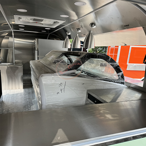 Remolque de comida rápida de renombre mundial, camión de quiosco de gofres de pizza grande, Material inoxidable para hoteles, restaurantes para helados - Product Image 6