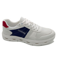 Chaussures de course pour hommes en denim léger avec doublure en mesh, grande taille, amorties, tendance mode, style urbain