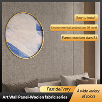 Panneau mural moderne en PVC, panneau imperméable, design intérieur, chambre à coucher, salle de réception, tissu en coton, WPC, charbon de bambou