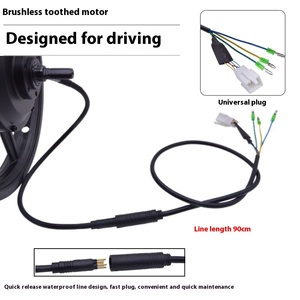 Moteur <span class=keywords><strong>de</strong></span> <span class=keywords><strong>roue</strong></span> <span class=keywords><strong>de</strong></span> véhicule électrique arrière <span class=keywords><strong>de</strong></span> 14 pouces <span class=keywords><strong>moyeu</strong></span> denté sans balais à grande vitesse 72V alliage <span class=keywords><strong>de</strong></span> magnésium intégré <span class=keywords><strong>roue</strong></span> brossée <span class=keywords><strong>de</strong></span> 14 pouces - Product Image 3