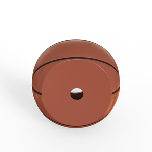 Jeu de balle personnalisé sport fleur pot de plante en résine rond classique basket-ball succulentes pots de <span class=keywords><strong>jardinière</strong></span> pour la maison table jardin décor - Product Image 5