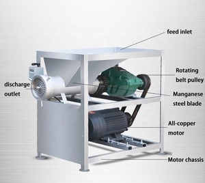 Nouvelle machine à hacher et à broyer électrique industrielle commerciale pour le poulet, le poisson, les os, le chili, l'agneau, le bœuf, la <span class=keywords><strong>viande</strong></span> - Product Image 4
